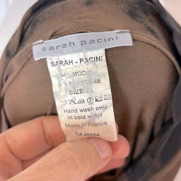 Ultra soft and stretchy SARAH PACINI tie die dress - Picture 6 of 7